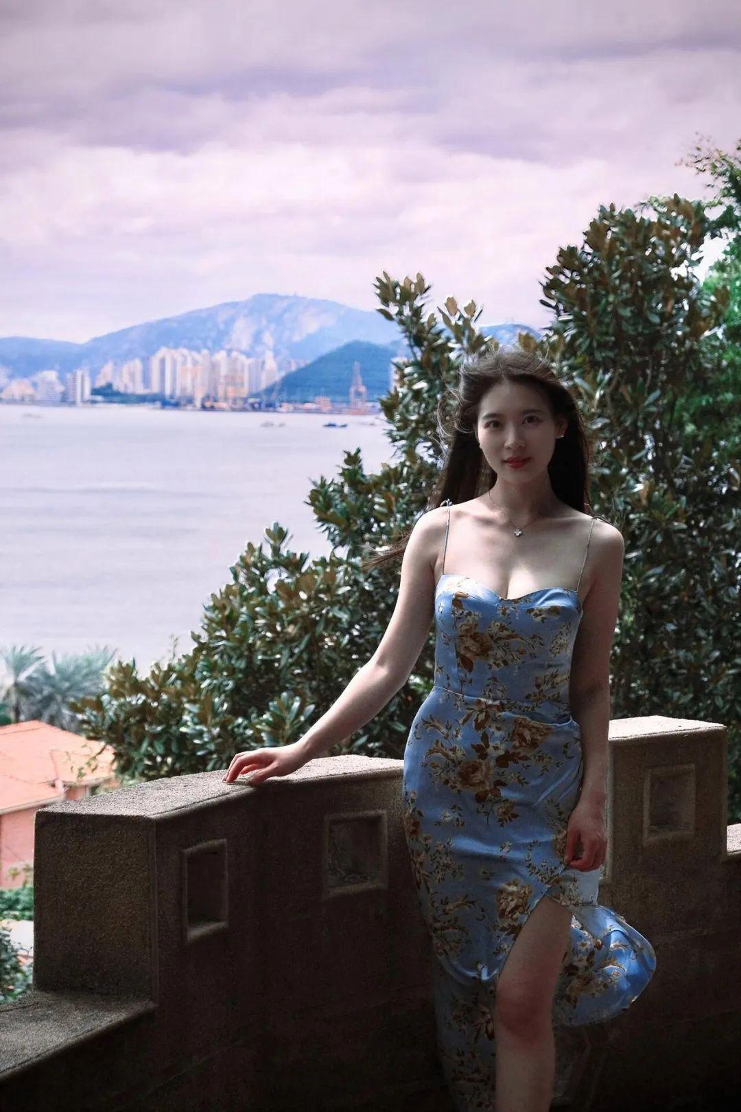 穿裙子拍照,都去这么拍,温柔漂亮,气质迷人又出片