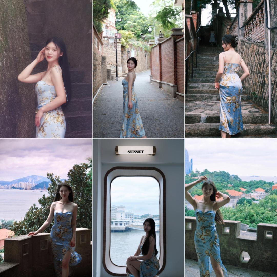 穿裙子拍照,都去这么拍,温柔漂亮,气质迷人又出片