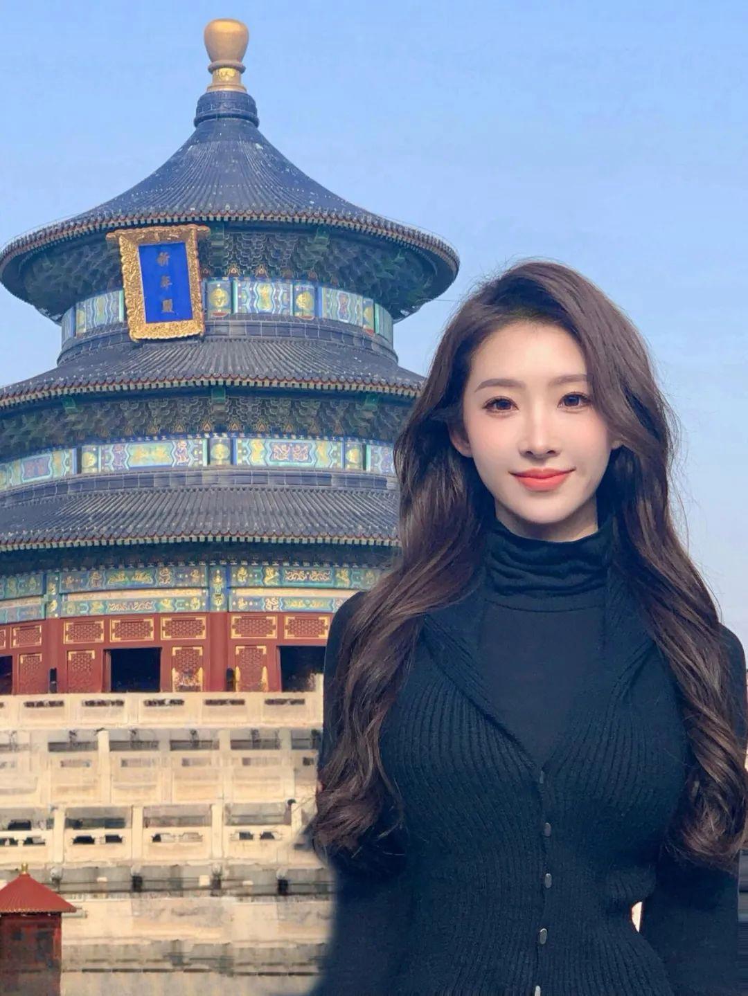 天坛拍照有技巧,9个动作跟着做,天坛景美仁更美