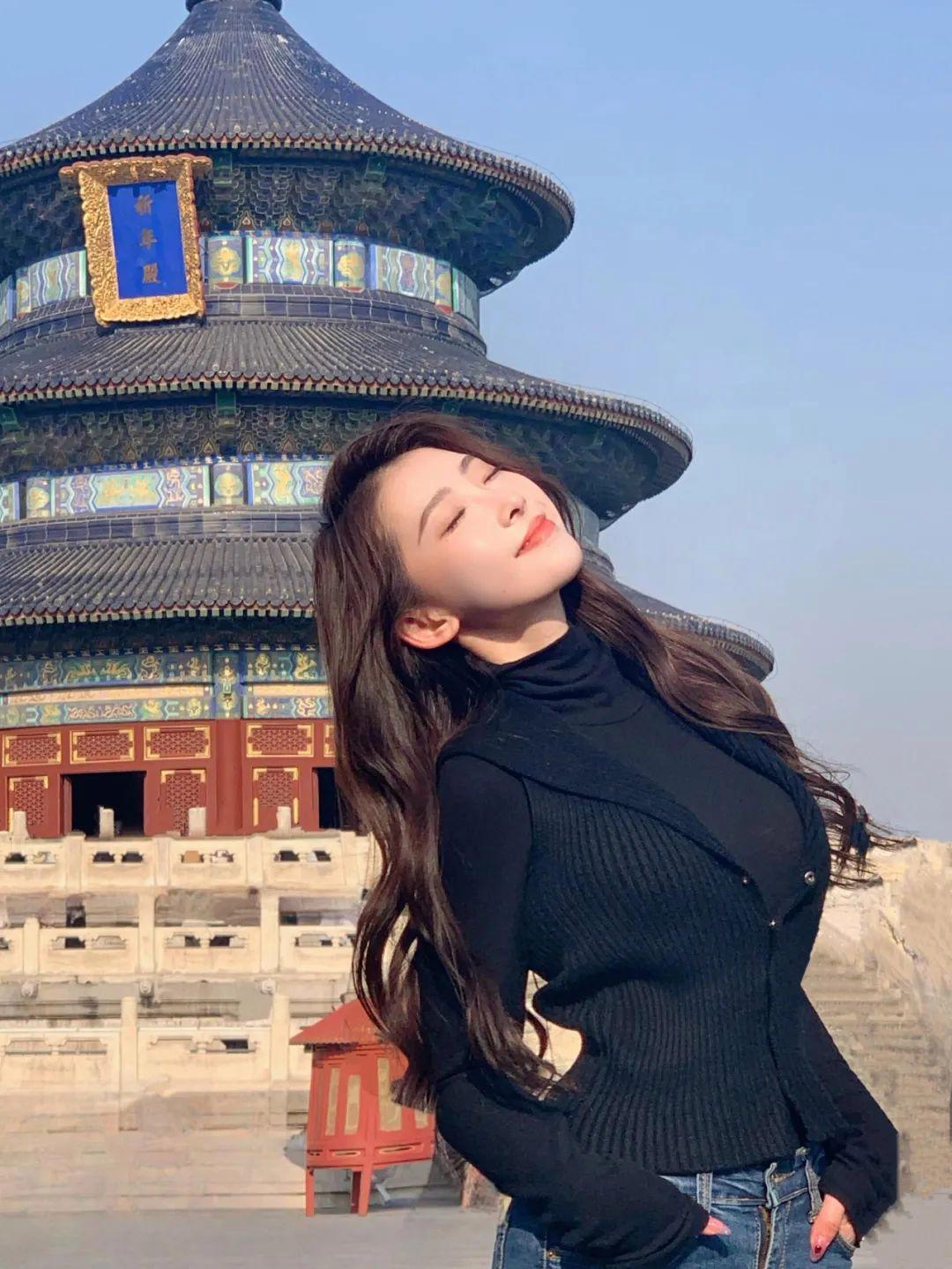 天坛拍照有技巧,9个动作跟着做,天坛景美仁更美