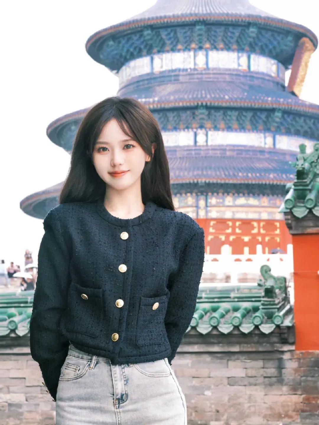 旅游景区拍照,9个动作,简单易学,这样拍照都说很好看