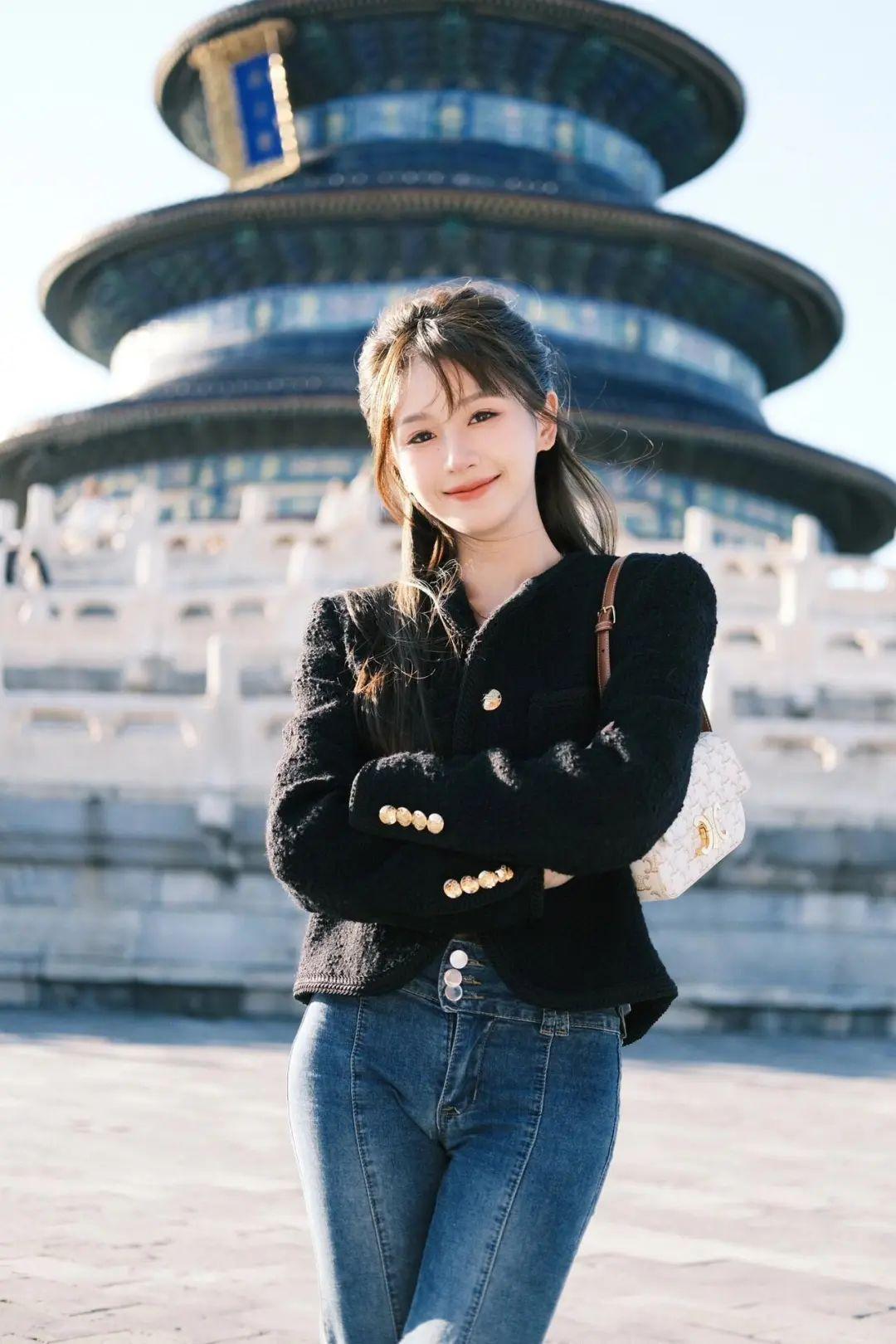 旅游景区拍照,9个动作,简单易学,这样拍照都说很好看