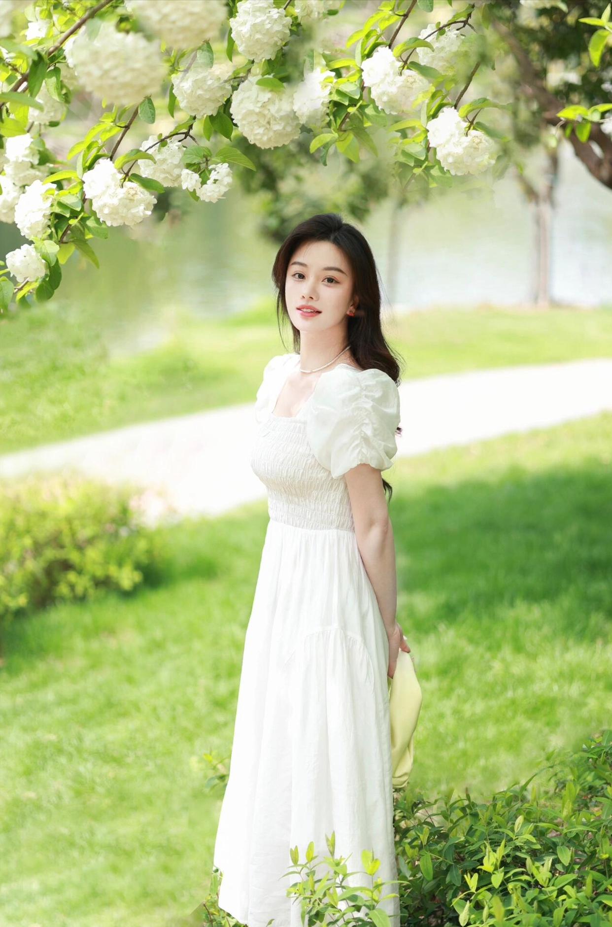 穿裙子拍照,一些拍照技巧,拍照温柔优雅,气质漂亮