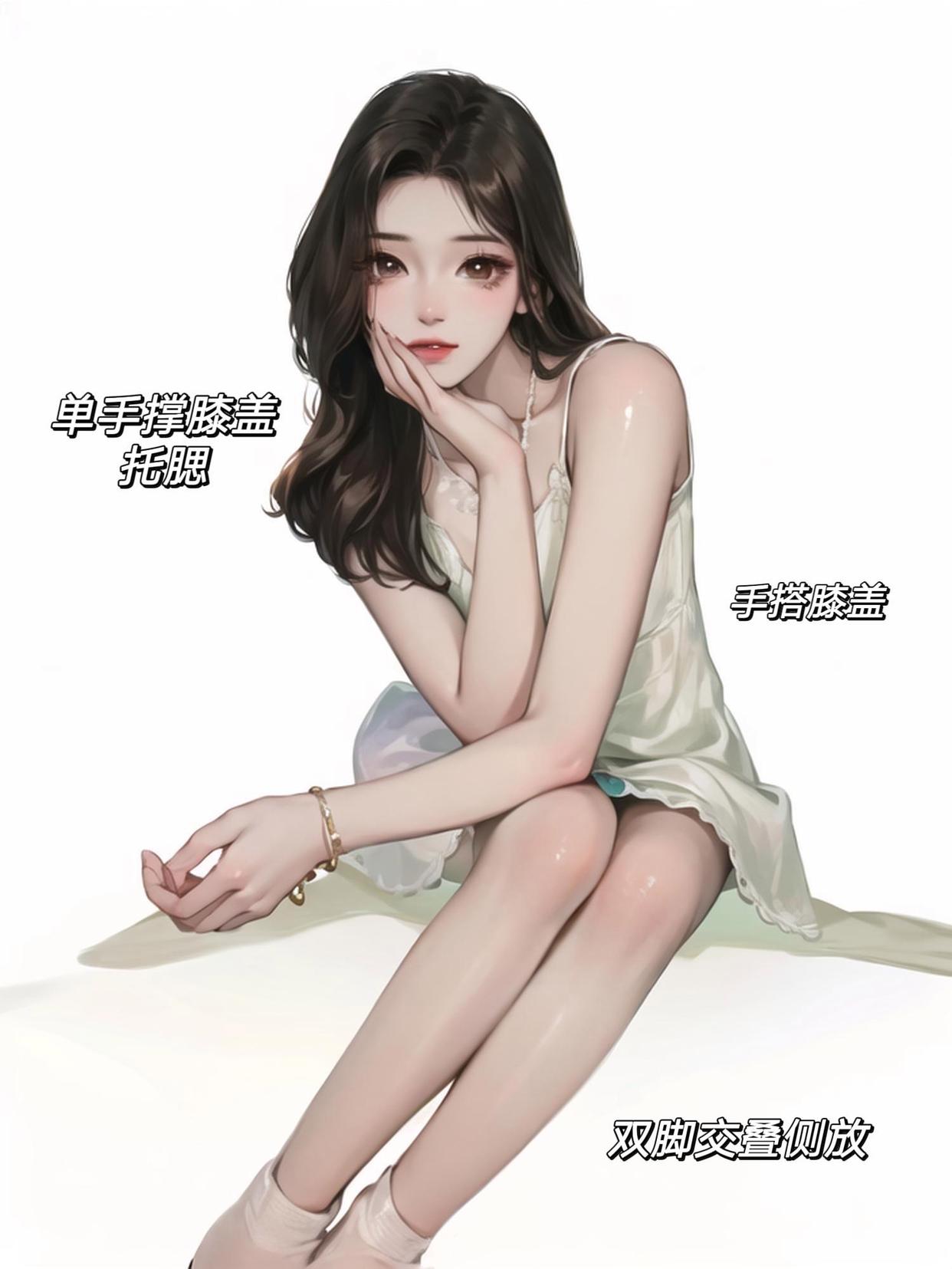 坐姿拍照,在家就能轻松拍,高级感、氛围感满满