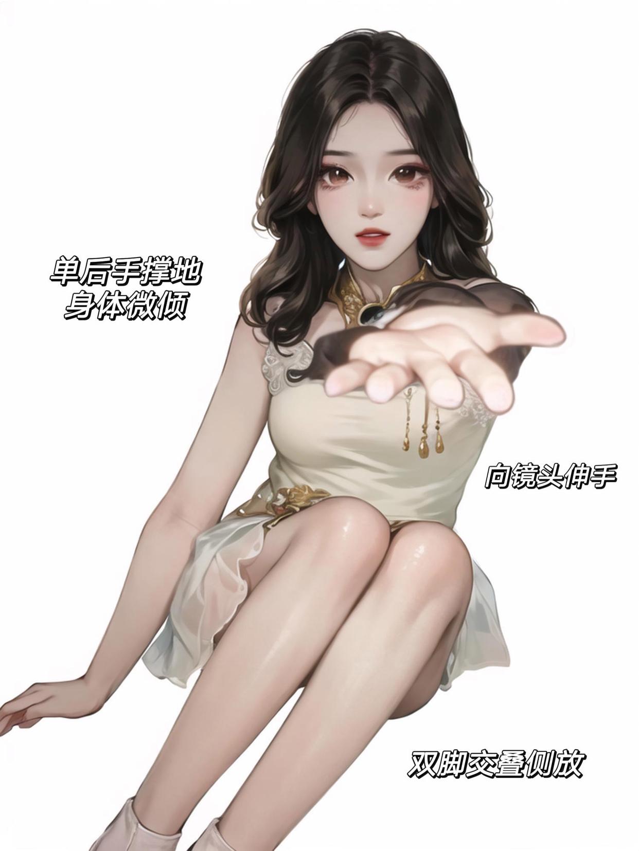 坐姿拍照,在家就能轻松拍,高级感、氛围感满满