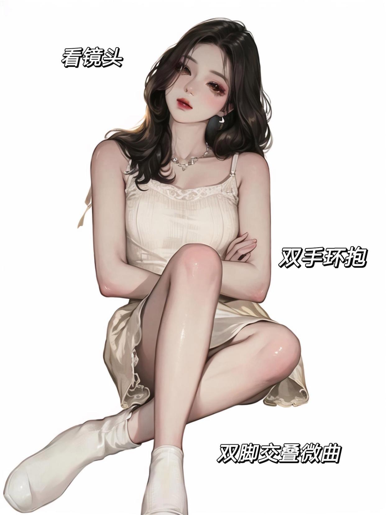 坐姿拍照,在家就能轻松拍,高级感、氛围感满满