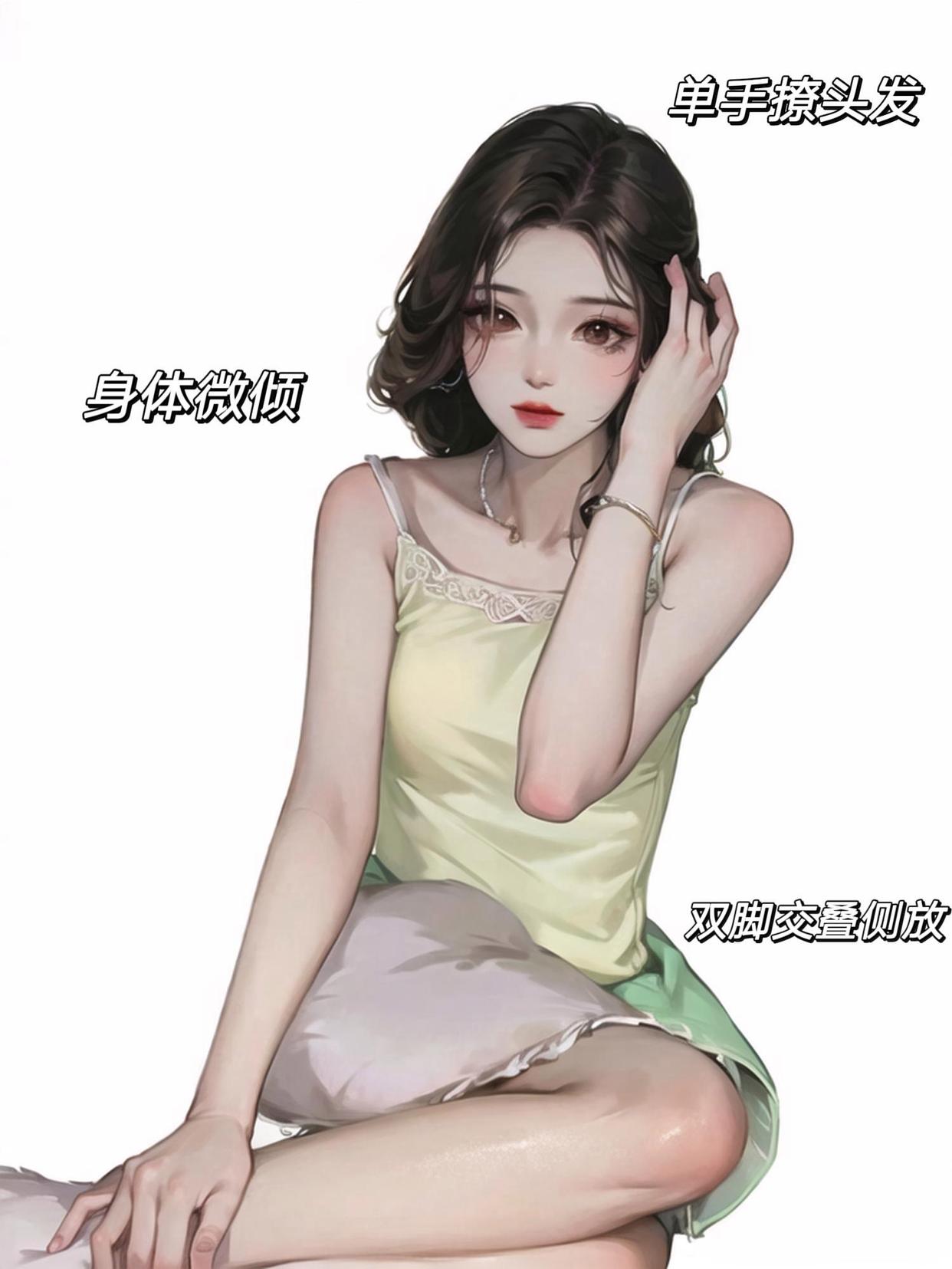 坐姿拍照,在家就能轻松拍,高级感、氛围感满满