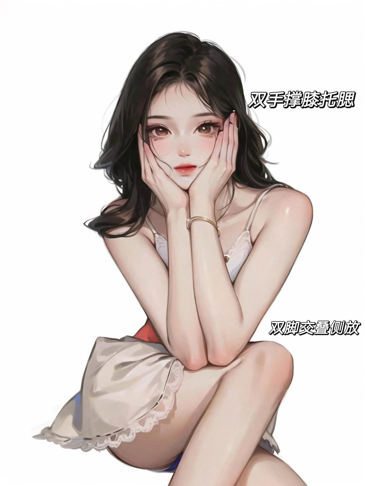 坐姿拍照,在家就能轻松拍,高级感、氛围感满满