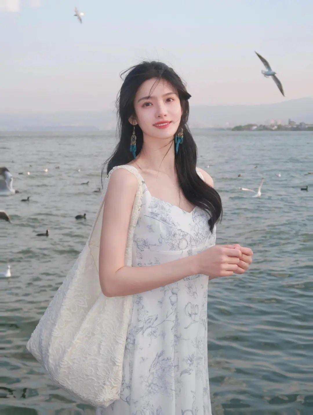 裙子拍照,9个拍照姿势,拍照气质优雅,知性温柔又好看