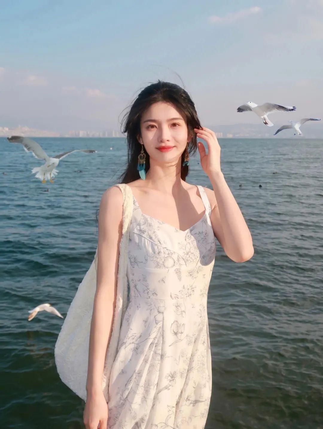 裙子拍照,9个拍照姿势,拍照气质优雅,知性温柔又好看