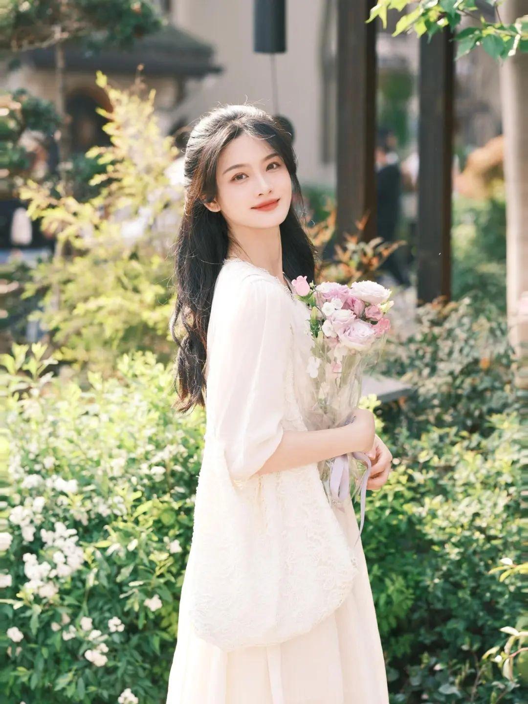 裙子拍照,9个拍照姿势,拍照气质优雅,知性温柔又好看