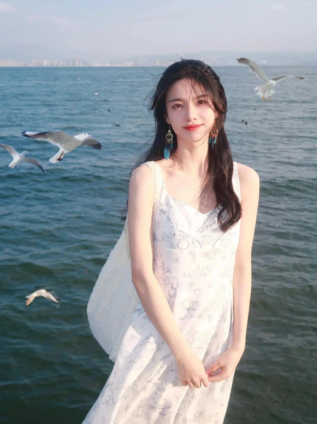 裙子拍照,9个拍照姿势,拍照气质优雅,知性温柔又好看