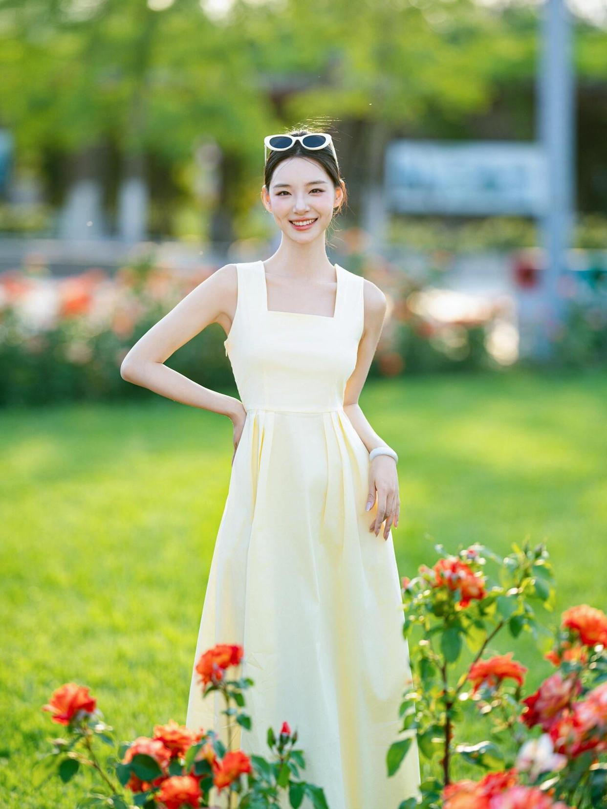 公园拍照,一些姿势技巧,轻松掌握,拍照好看、有气质