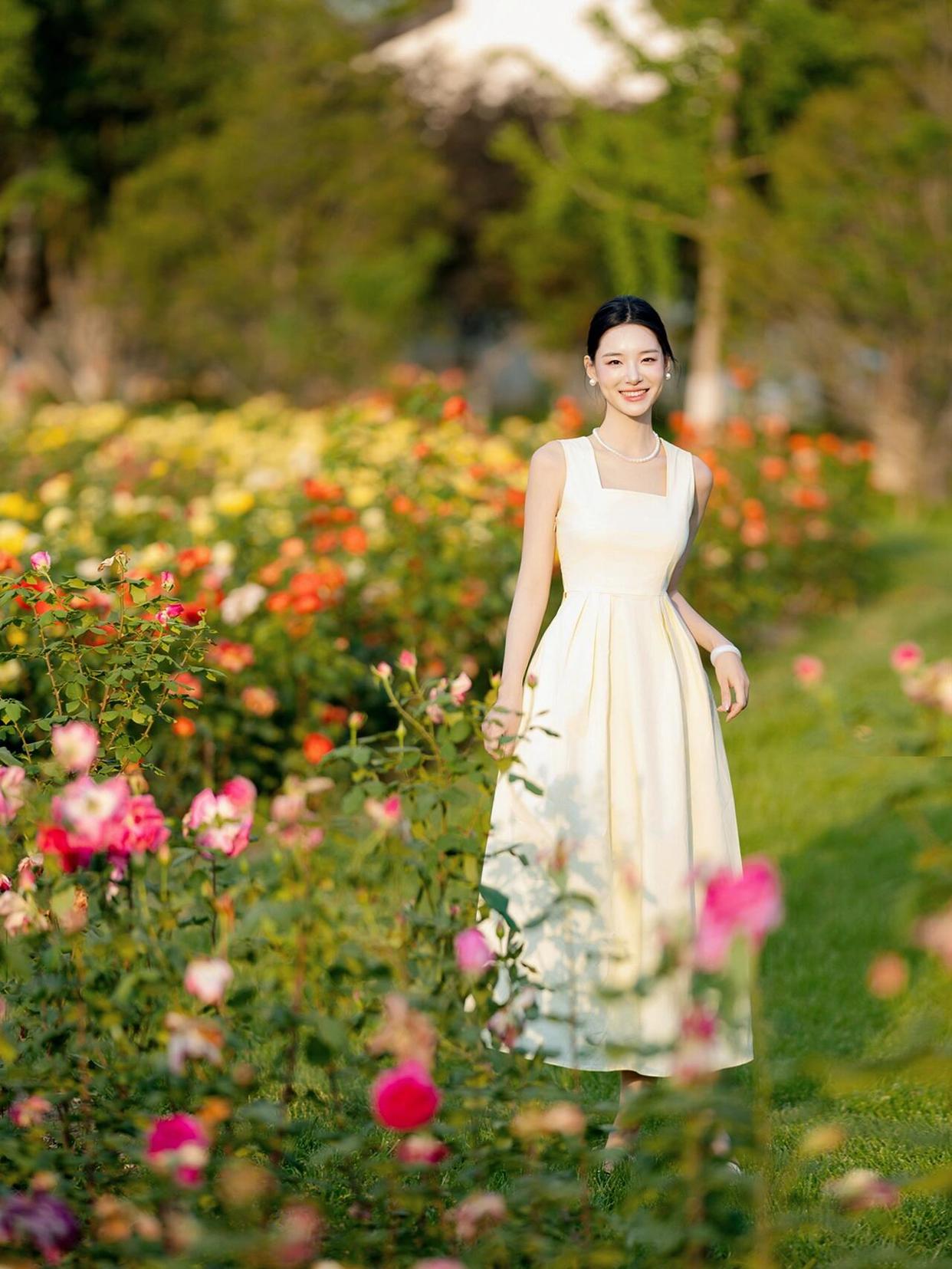 公园拍照,一些姿势技巧,轻松掌握,拍照好看、有气质