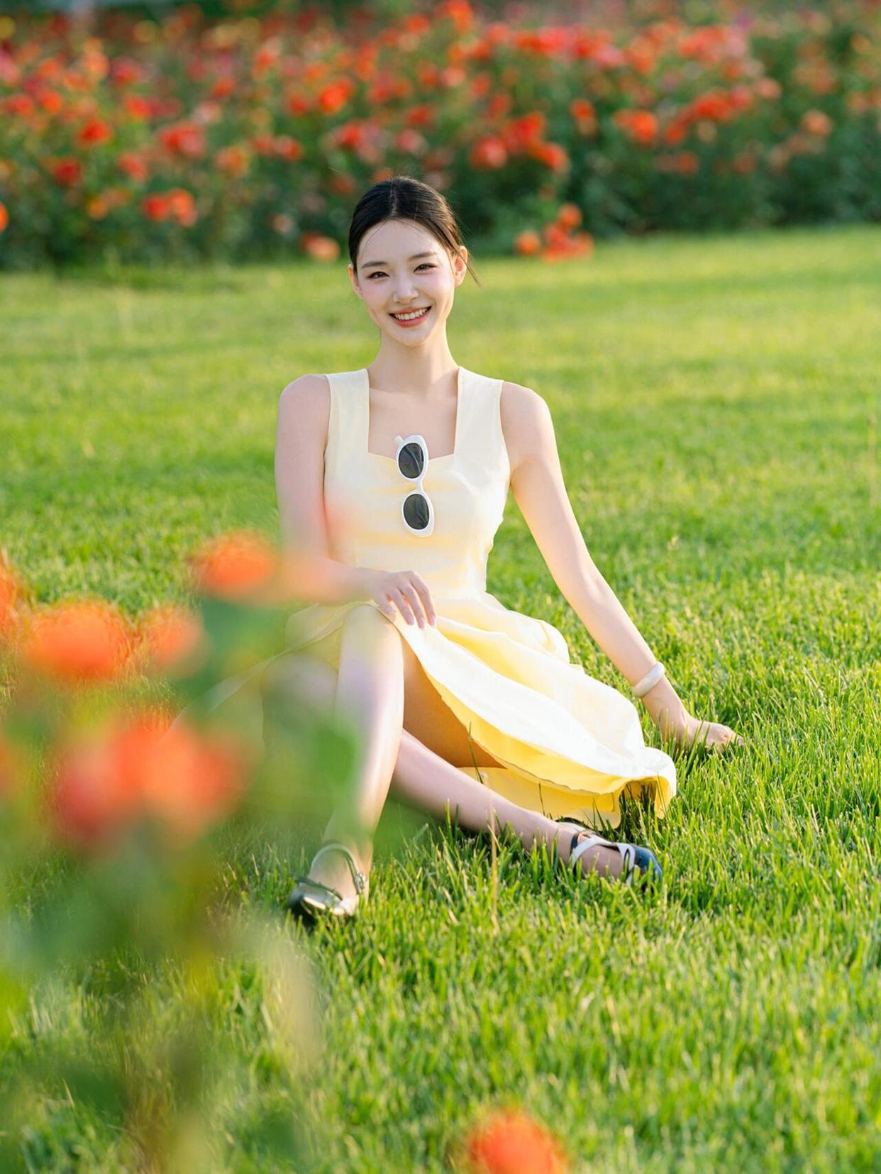 公园拍照,一些姿势技巧,轻松掌握,拍照好看、有气质