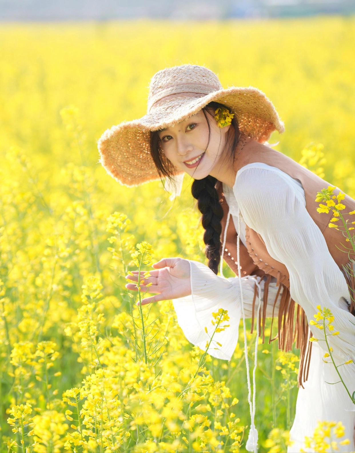 油菜花拍照技巧,9个诀窍,简单易学,拍好看油菜花照片