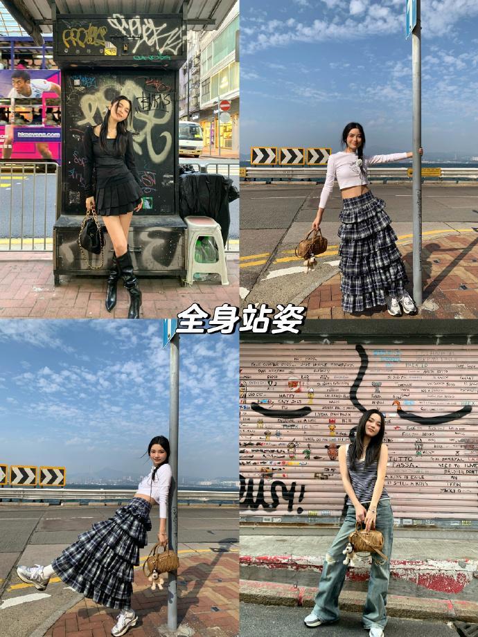 别比剪刀手,9个旅行拍照姿势,这样拍自然又好看