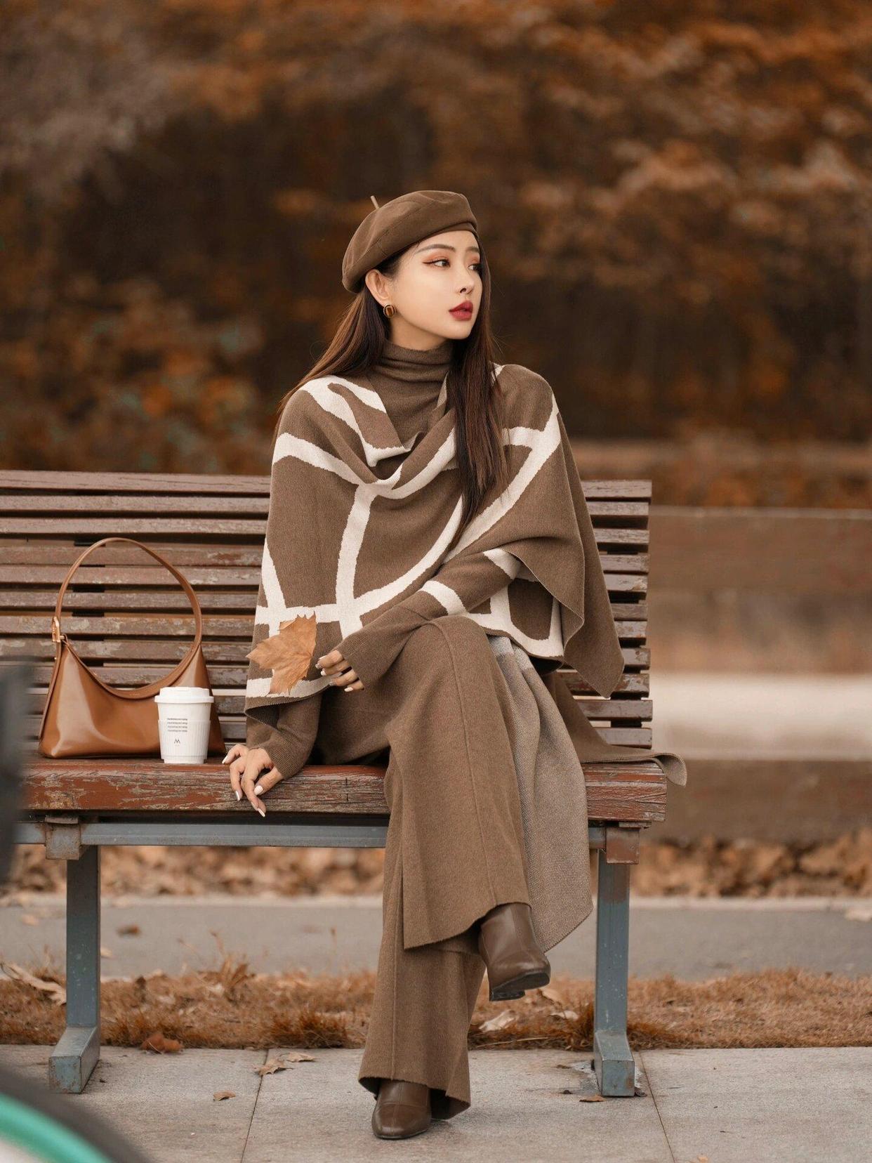 枫叶拍照别乱拍,8个拍照方法,学会拍出秋冬美美氛围感