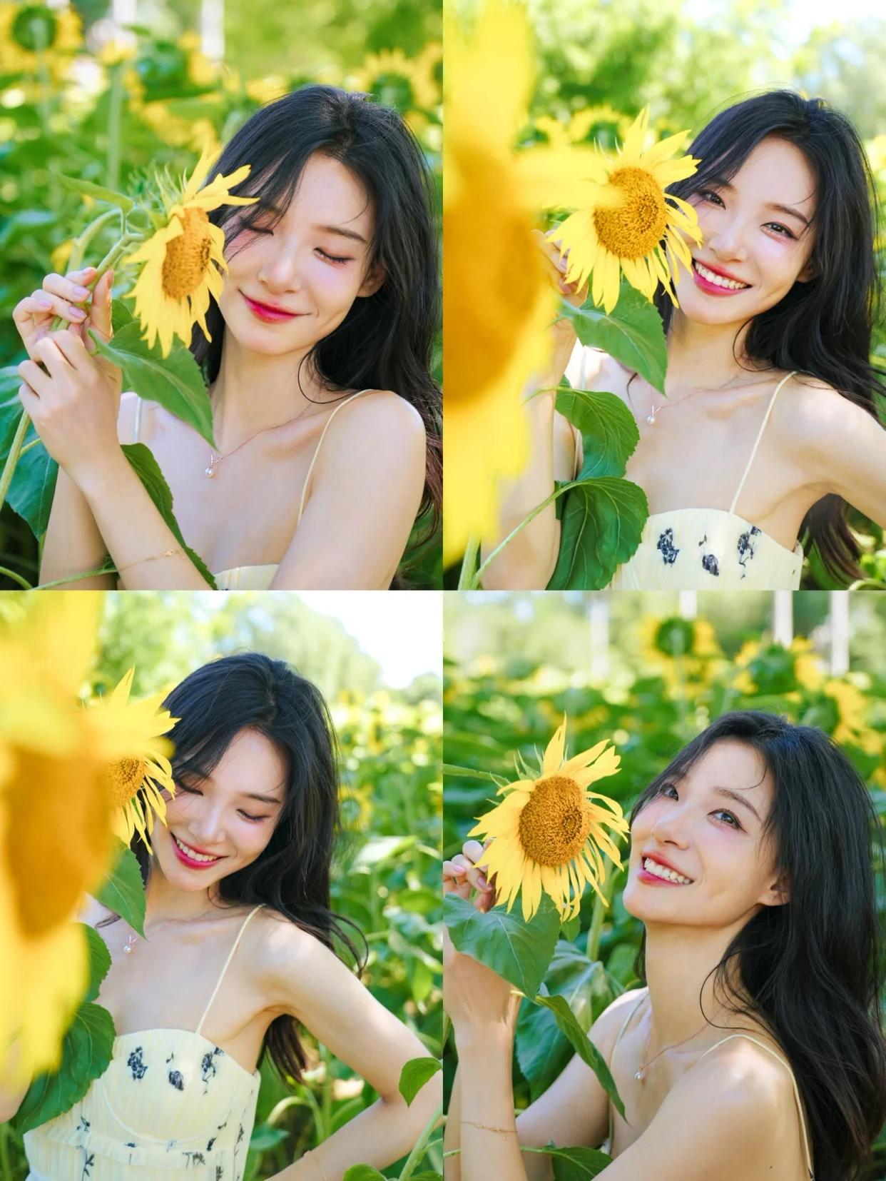 拍好向日葵人像美照,8个技巧很重要,手机拍也能又美又自然