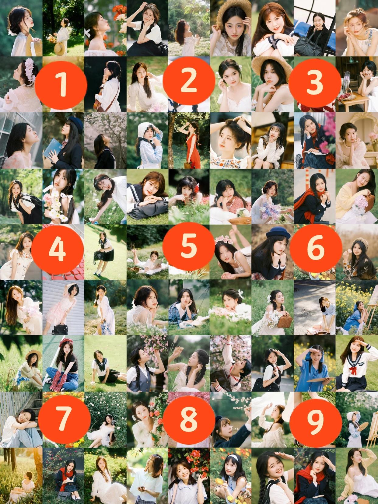 日常人像写真并不难拍,简约耐看的姿势学起来,拍照人美也有氛围