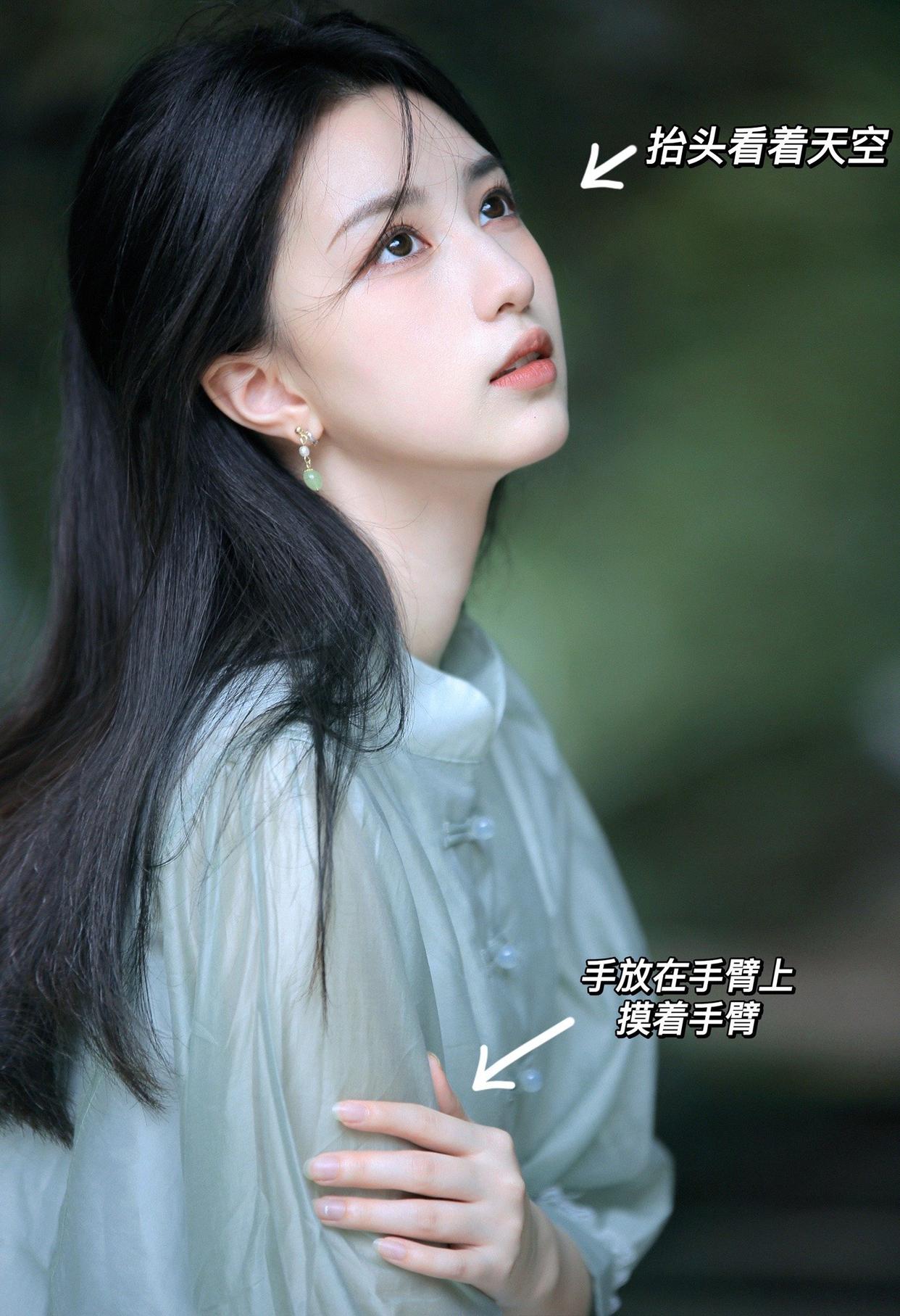 中式写真拍照姿势,9个姿势,让你拍出好看气质国风美照