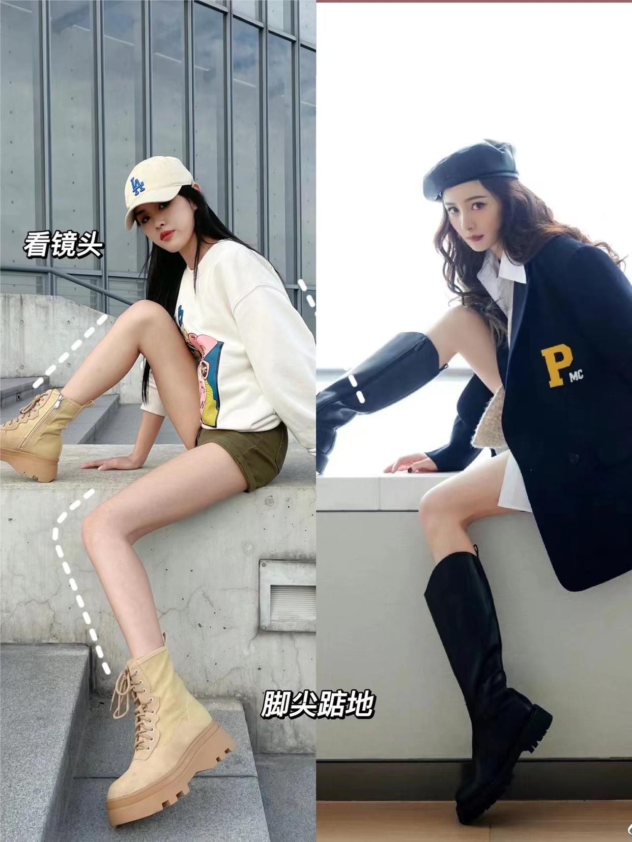 学些明星的拍照技巧,8个简约上镜的姿势,好身材、大长腿轻松拍