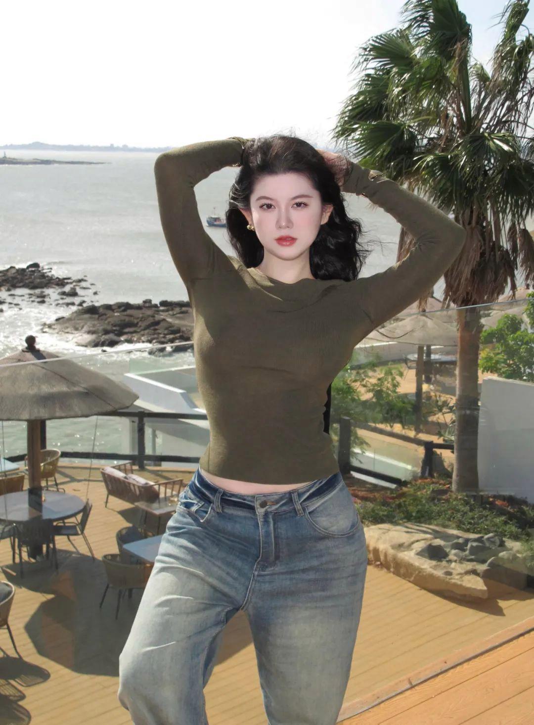 梨形身材拍照,配合几个动作,又酷又美,显瘦显身材,气质又好看