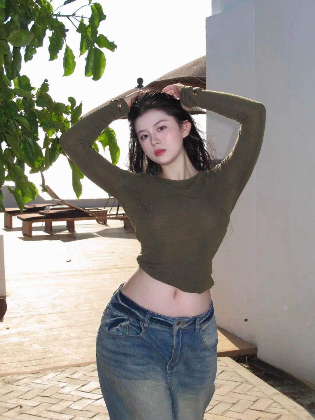 梨形身材拍照,配合几个动作,又酷又美,显瘦显身材,气质又好看