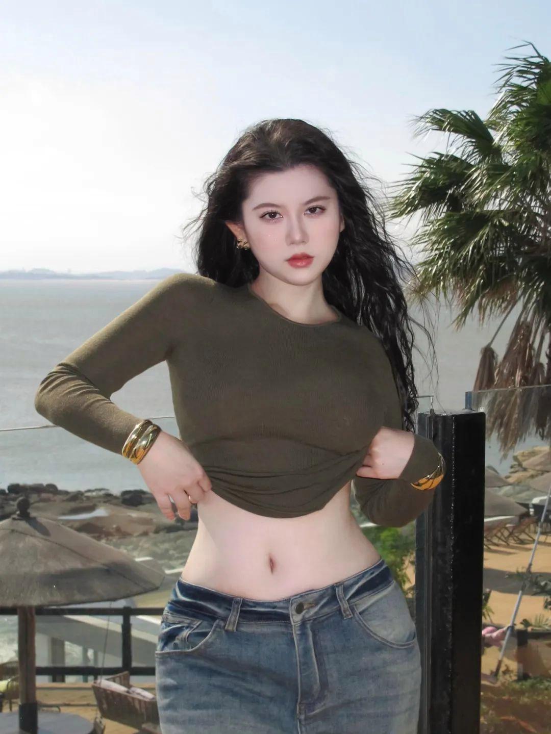 梨形身材拍照,配合几个动作,又酷又美,显瘦显身材,气质又好看