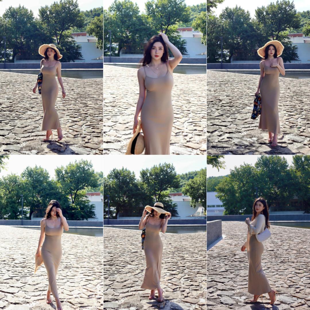 长裙拍照,8个动作,气质迷人有氛围感,上镜出片,显瘦显身材