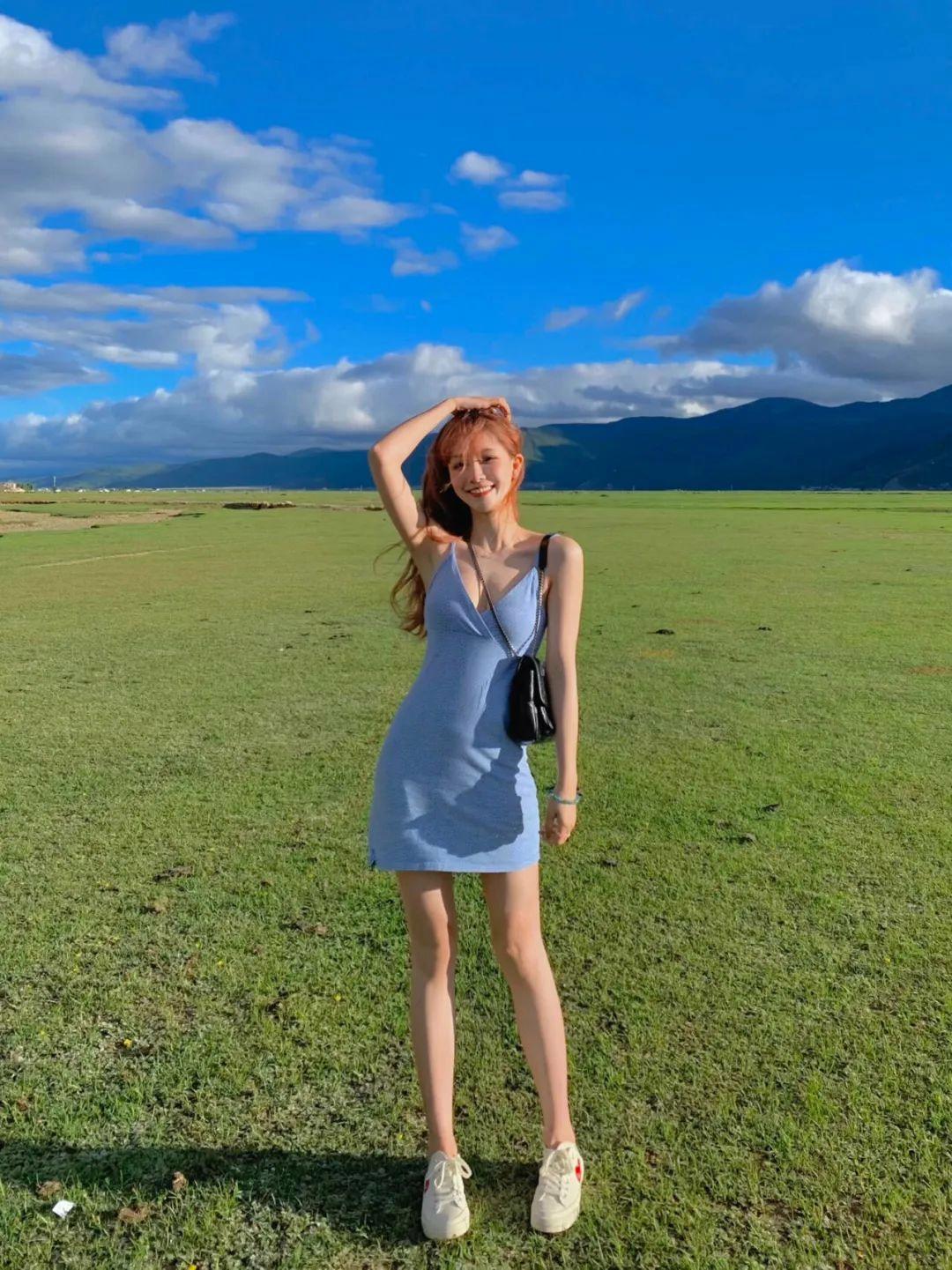 草原拍照收藏起来,一学就会,简单出片有生命力,松弛又漂亮