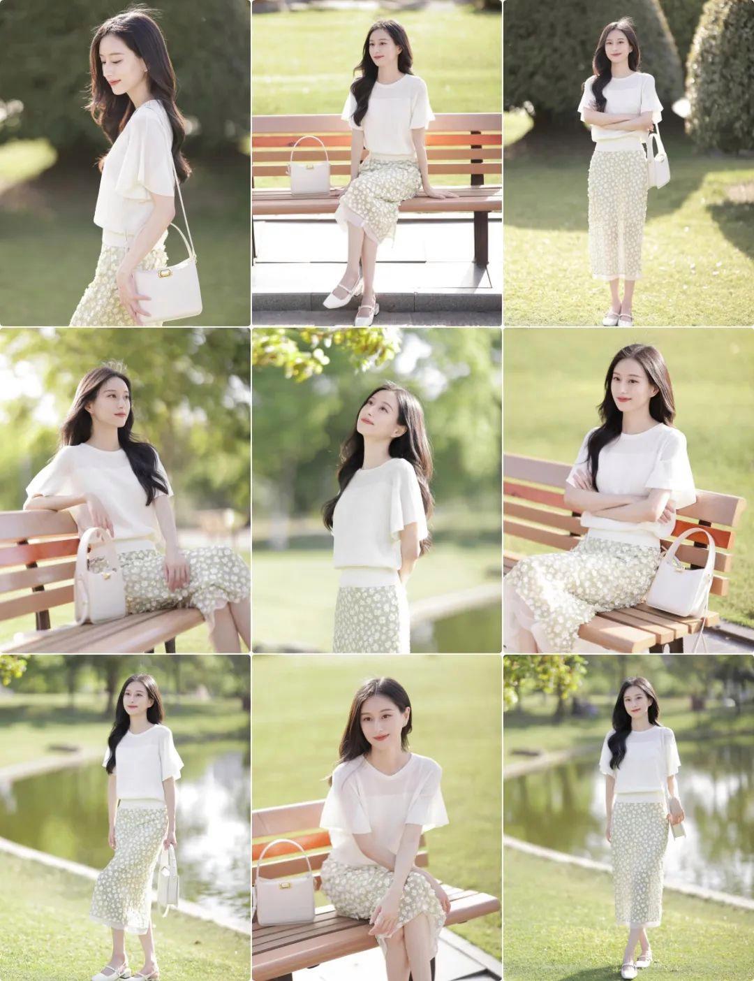 穿裙子拍照,掌握9个拍照技巧,拍照气质优雅,知性大方又漂亮