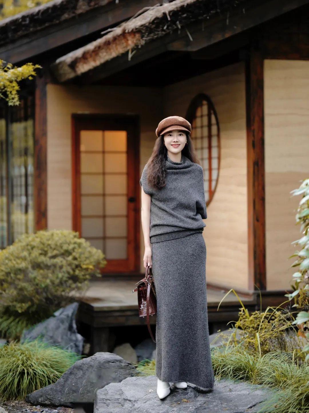 中年女士这样拍,气质优雅,温柔好看又有氛围感