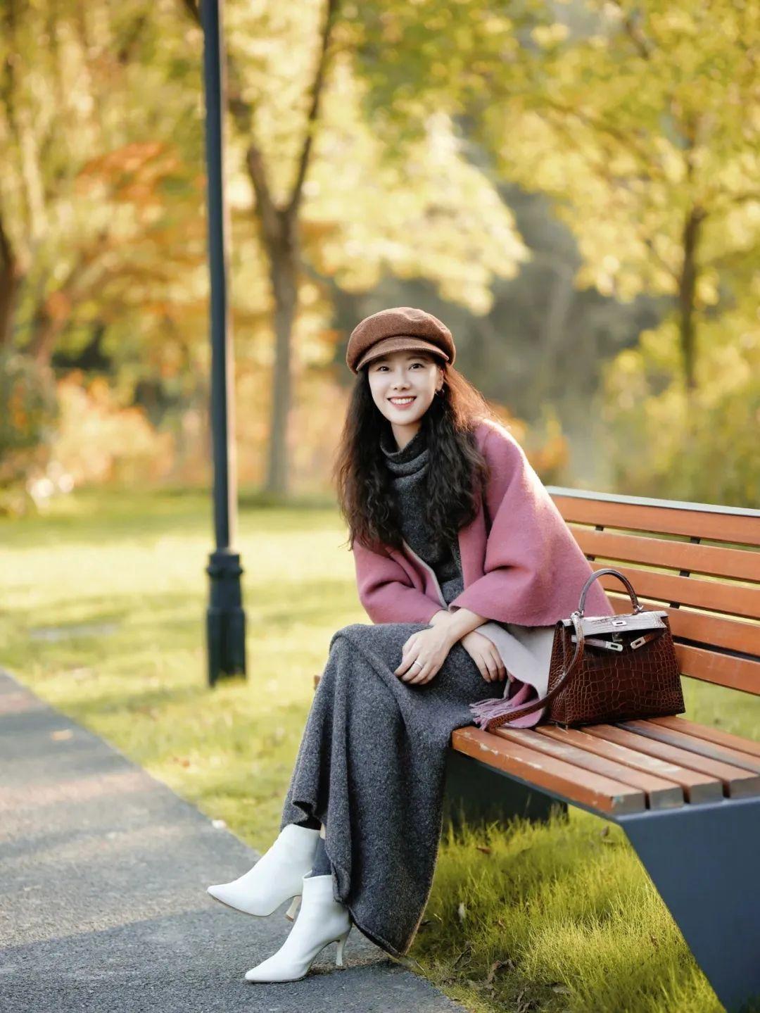 中年女士这样拍,气质优雅,温柔好看又有氛围感