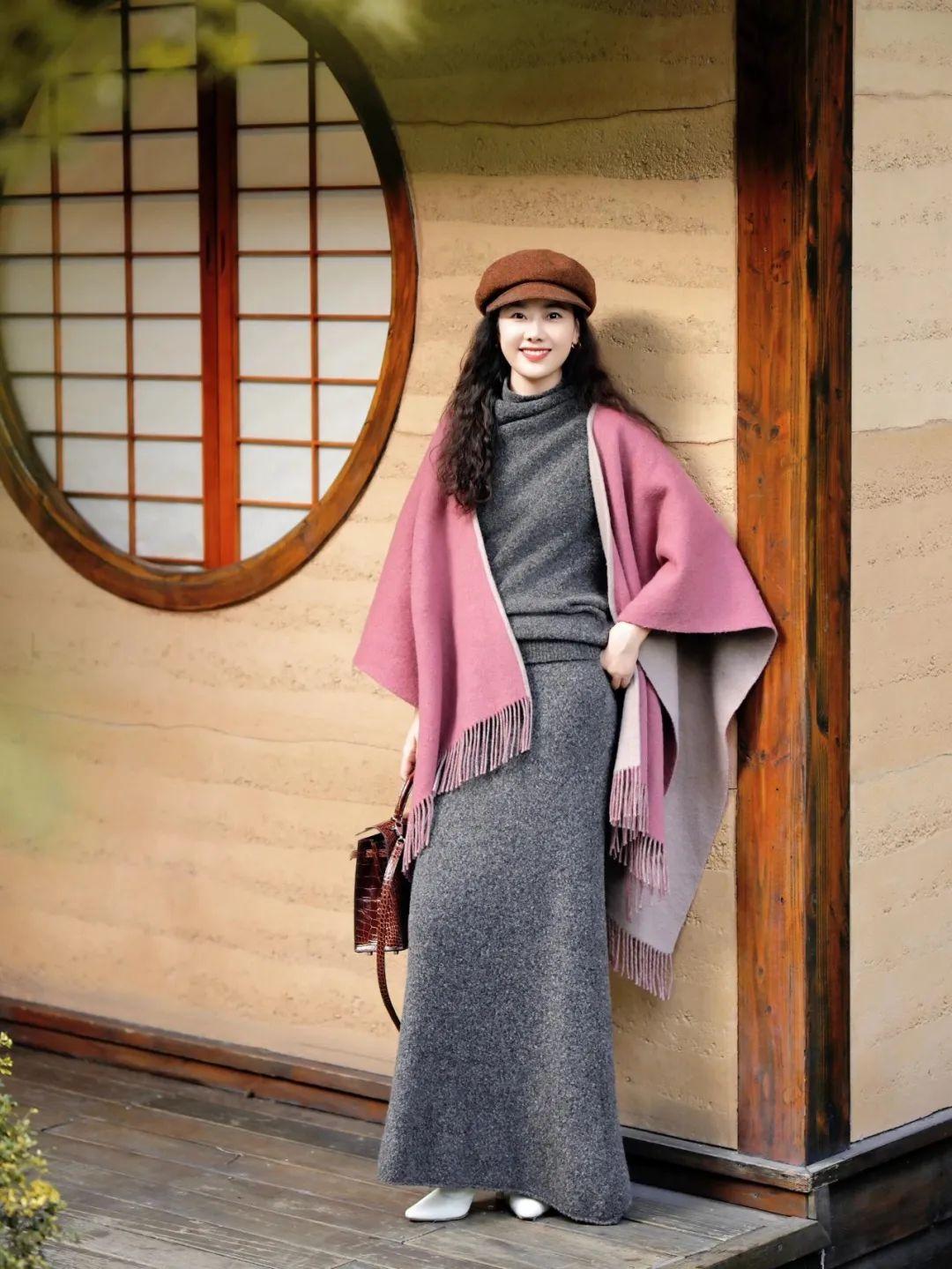 中年女士这样拍,气质优雅,温柔好看又有氛围感