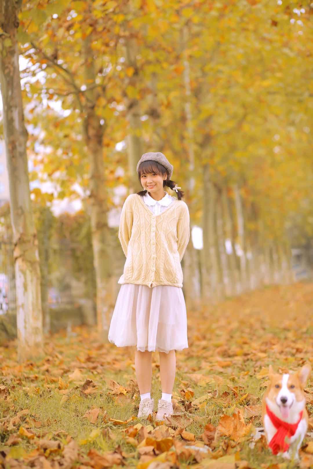 秋意正浓,拍摄一组暖色少女写真,这5个暖秋人像拍摄技巧别错过