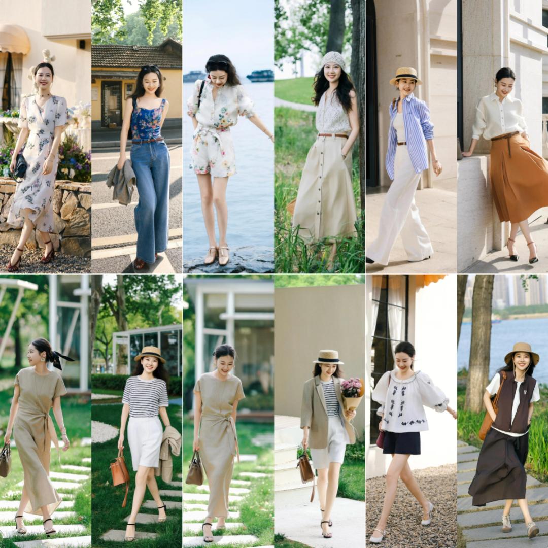 中年女士拍照,10个动作,显年轻有气质,温柔大方很出片