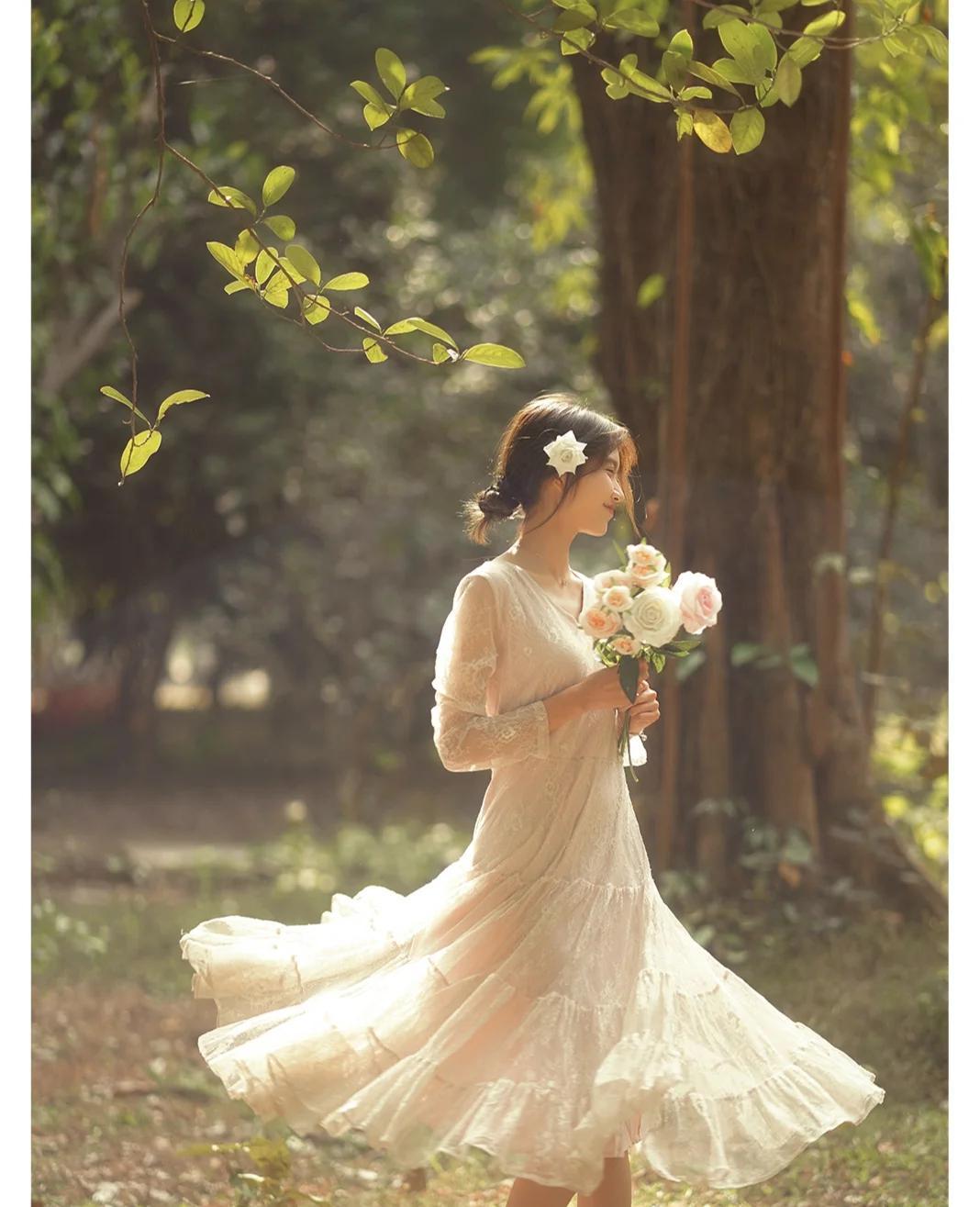 穿着裙子拍美照,9个户外拍摄小技巧,拍出女生的文艺感