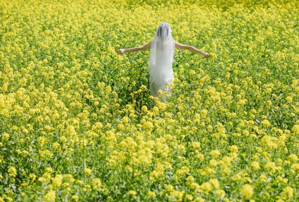 快看,学会这12个油菜花人像的拍照技巧,轻松美爆朋友圈