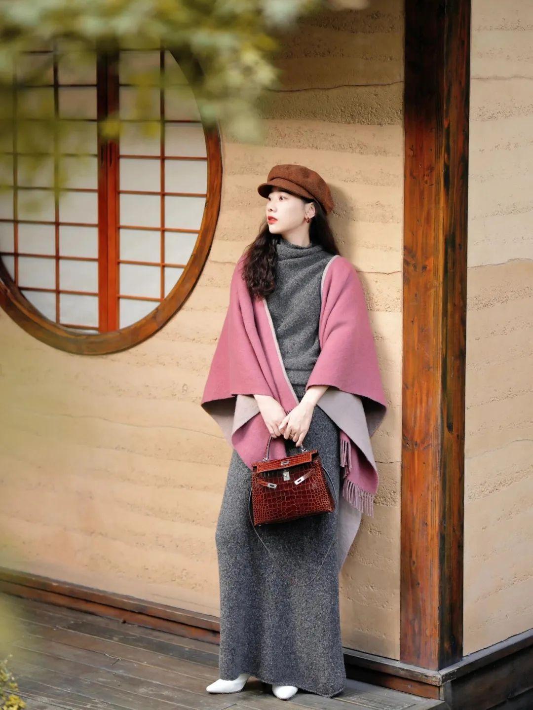 中年女士这样拍,气质优雅,温柔好看又有氛围感